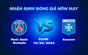 paris saint germain auxerre 18 05 ligue 1